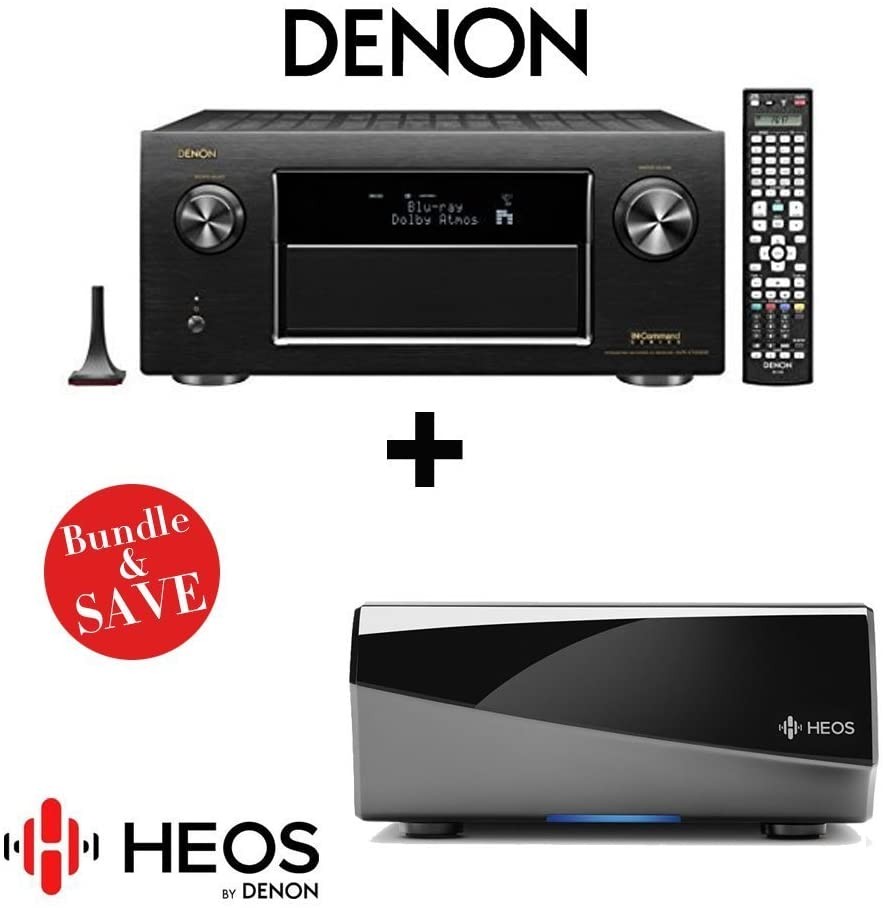 Denon AVRS940H 7.2 Channel High Power 4K AV Receiver with HEOS Built