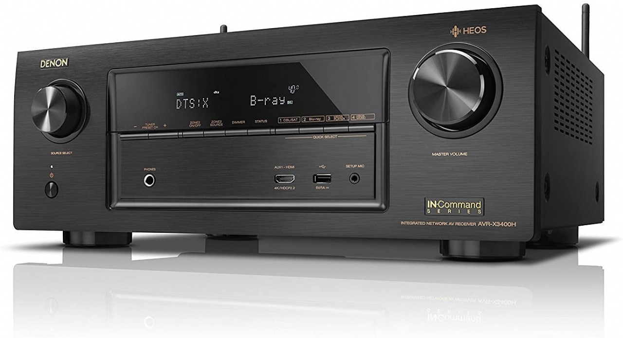 Denon AVRS940H 7.2 Channel High Power 4K AV Receiver with HEOS Built