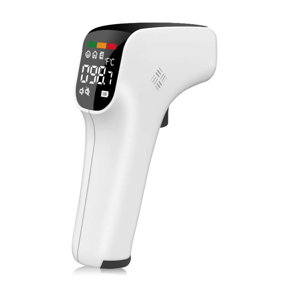 Digital Infrared Forehead Thermometer No-Touch Thermometer. ˚C / ˚F Adjustable with Fever Alert Func
