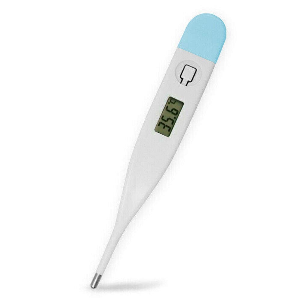 Digital Thermometer, LCD Oral Mouth Thermometer for Adult and Baby, Precision Thermometer for Fever