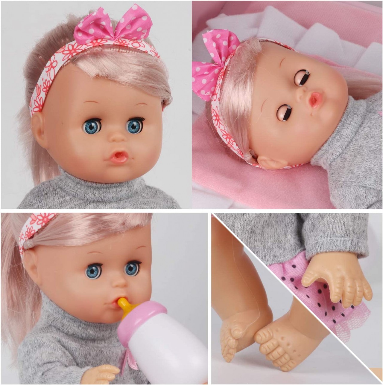Doll Baby Toys for baby girl with Clothes Lovely Newborn Doll