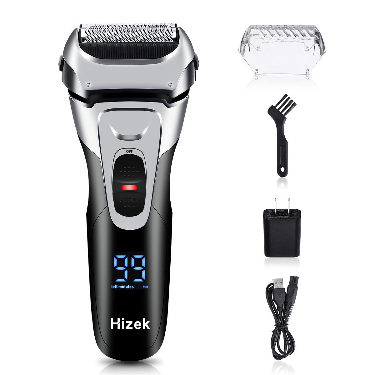 Braun Electric Razor for Men, Series 5 5020s Electric Shaver with Beard Trimmer Rechargeable Wet