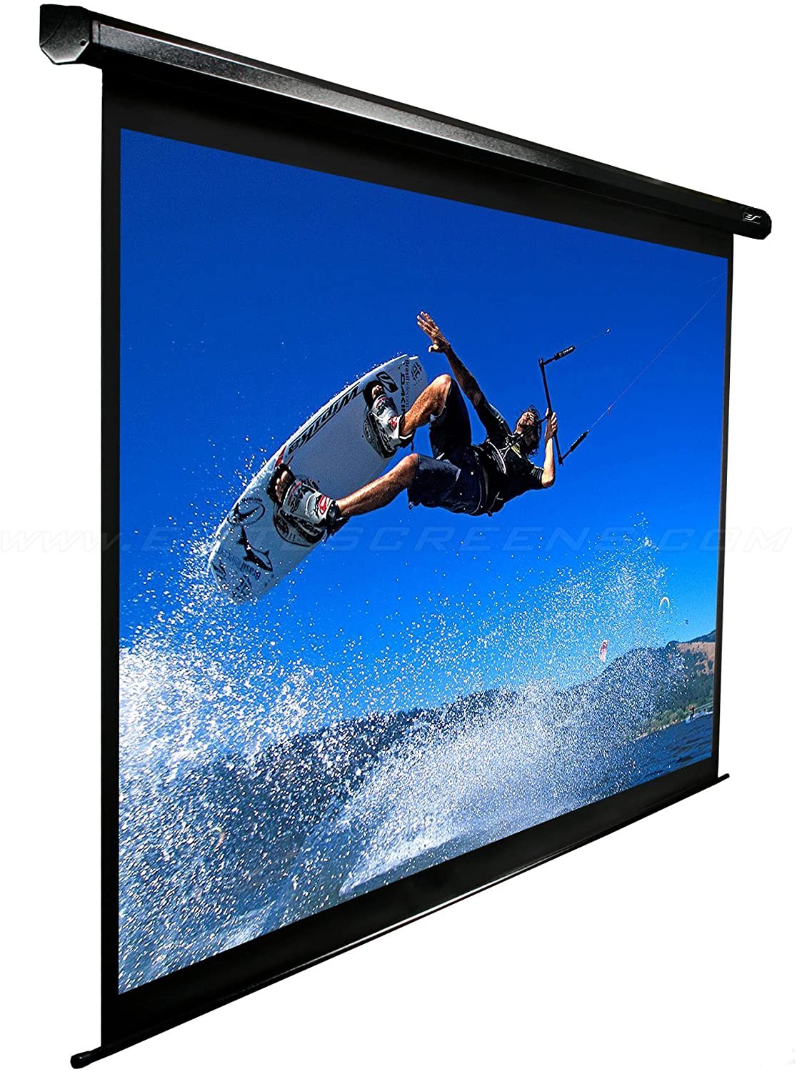 Elite Screens VMAX PLUS4, 180-inch Diagonal 4:3, Large Venue Electric Motorized Projection Screen