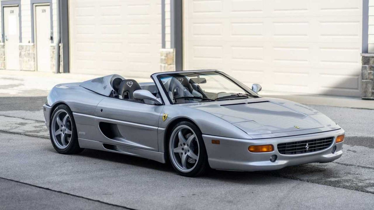 Ferrari F355 has a fuel tank capacity