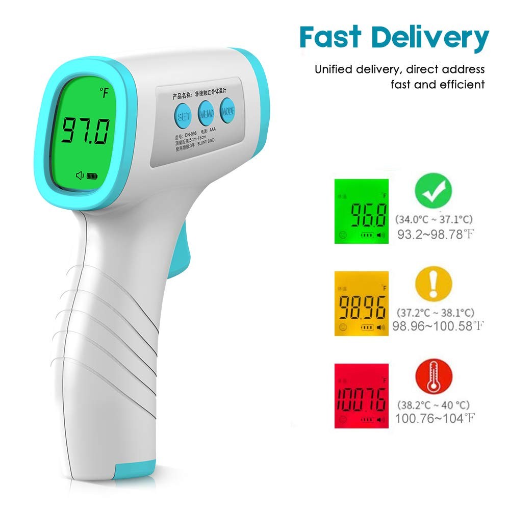 Forehead Thermometer - Digital Infrared Thermometer Non-Contact,Professional Precision Digital Therm