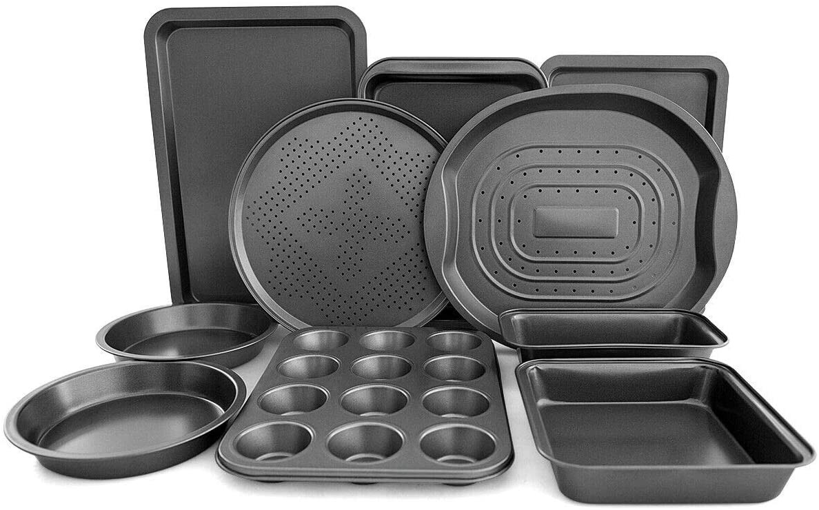 AmazonBasics 6Piece Nonstick Oven Bakeware Baking Set Kitchen and