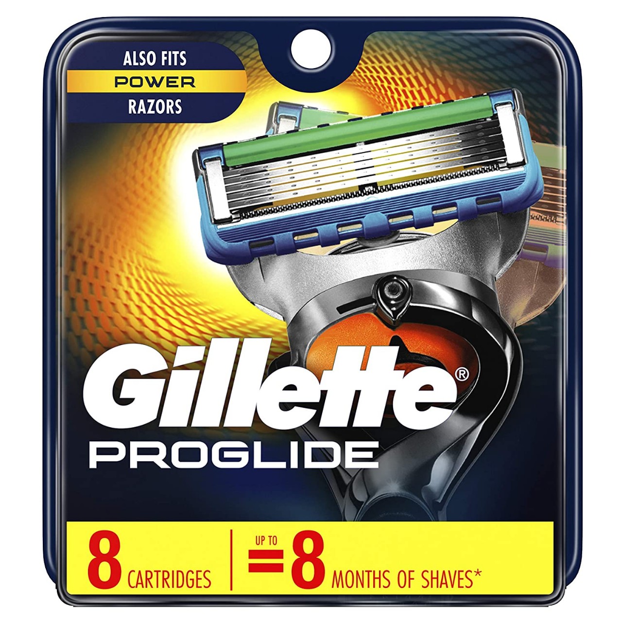 Gillette ProGlide Men's Razor Blade Refills, 8 Count