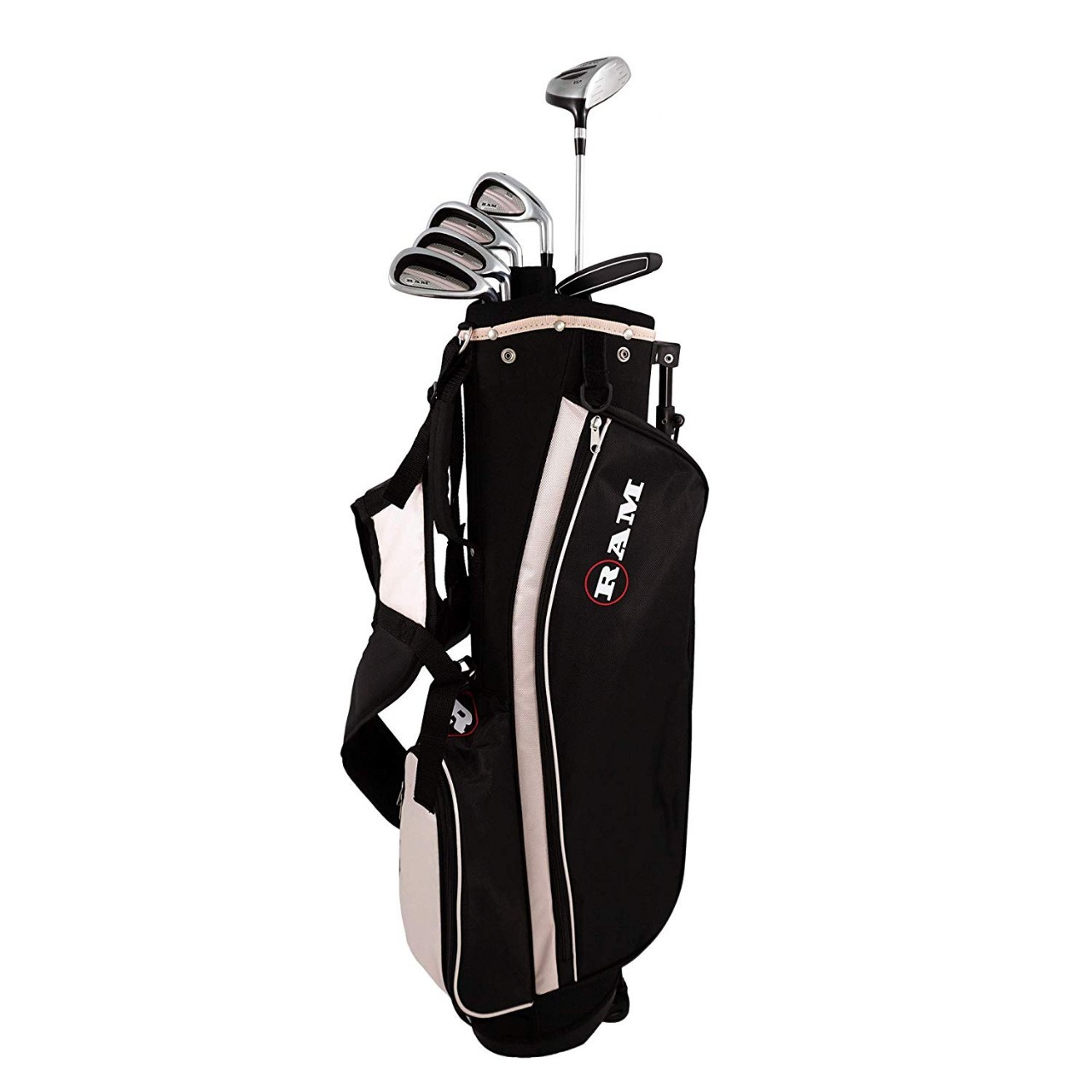 Golf SGS Ladies Right Hand Golf Clubs Starter Set w/Stand Bag -Steel Shafts