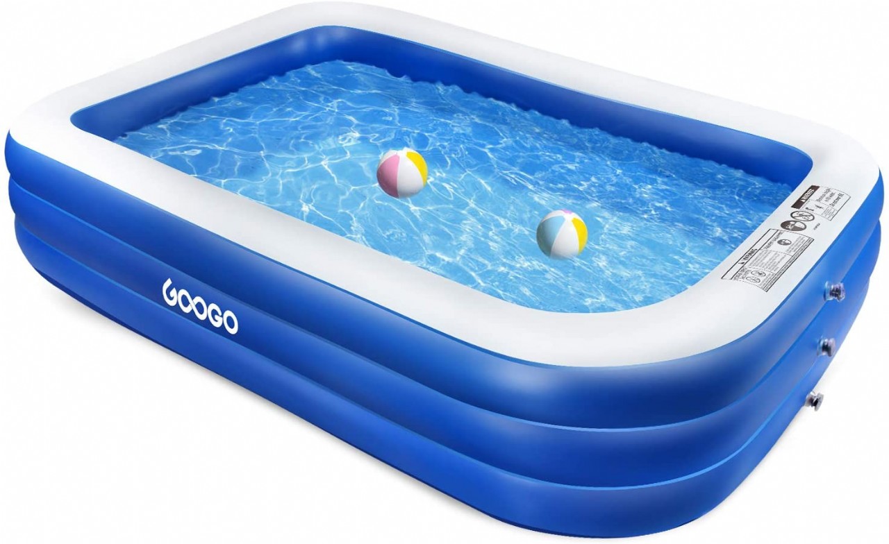 googo inflatable swimming pool