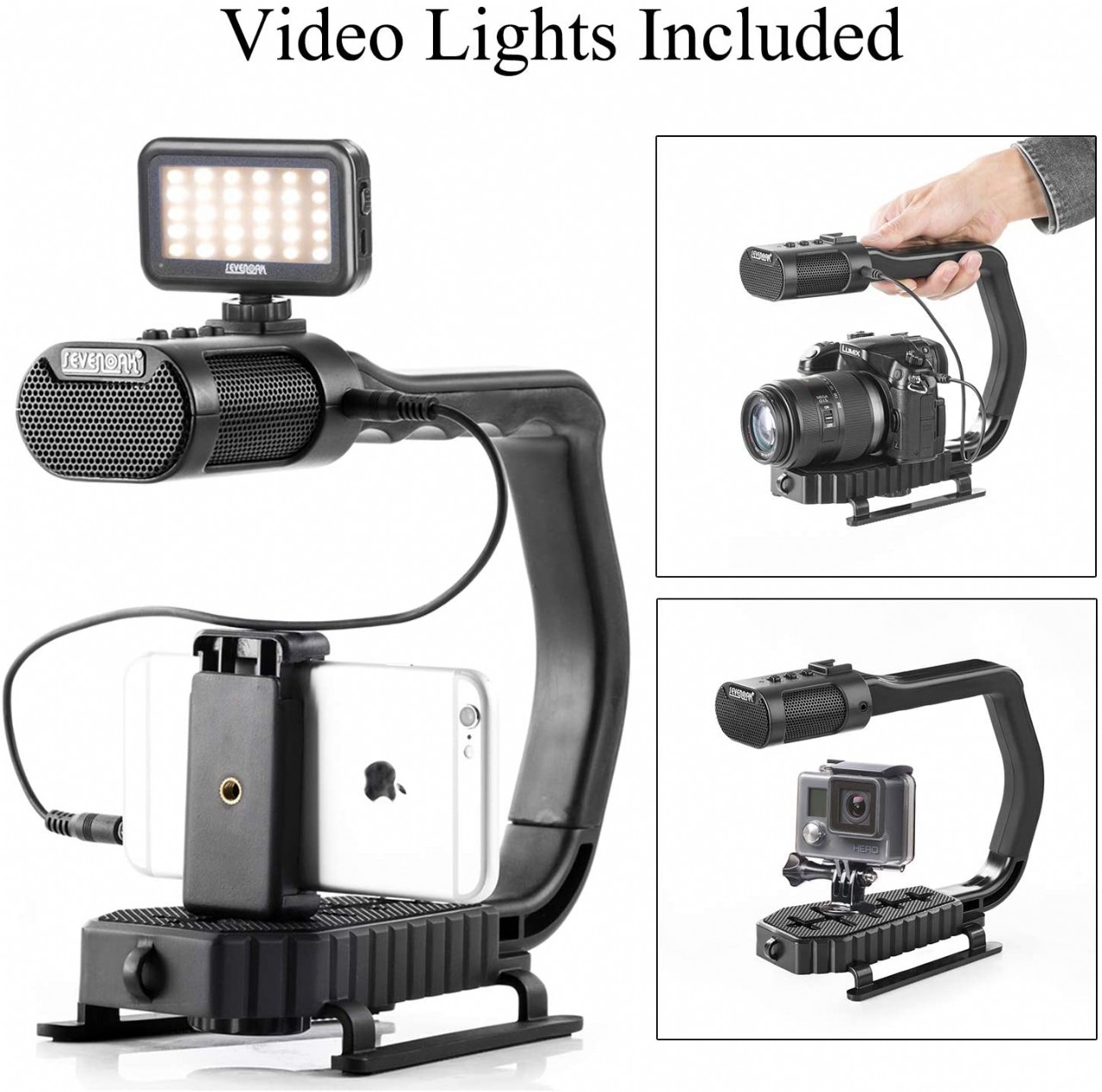 Polaroid Steady Video Action Stabilizer System For GoPro, Smartphones