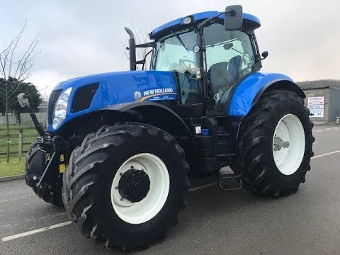 Hydraulic failure in the New Holland T260