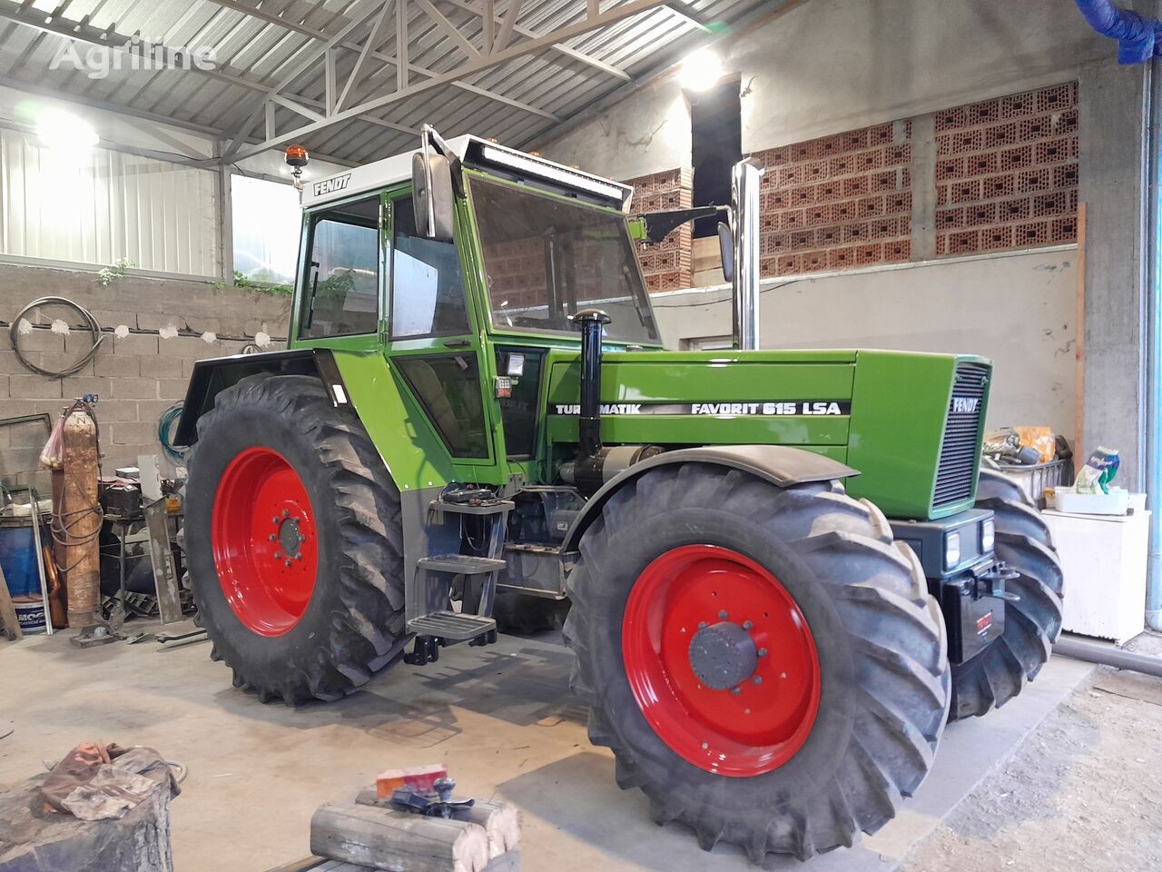 hydraulic failure on a tractor like the Fendt 615