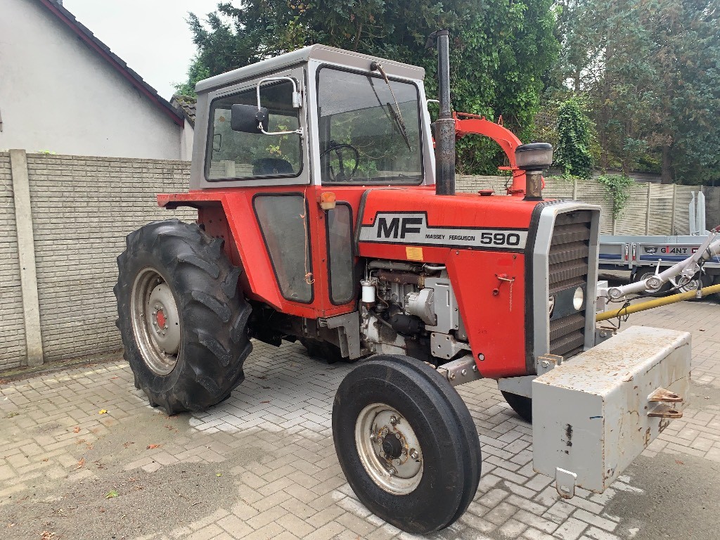 hydraulic issue on a Massey Ferguson 590 tractor