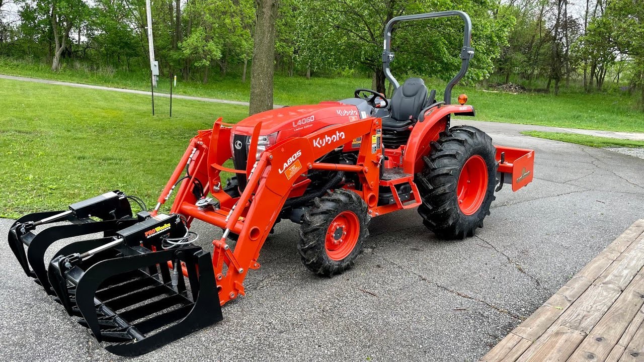 hydraulic malfunction on a Kubota L4060 tractor