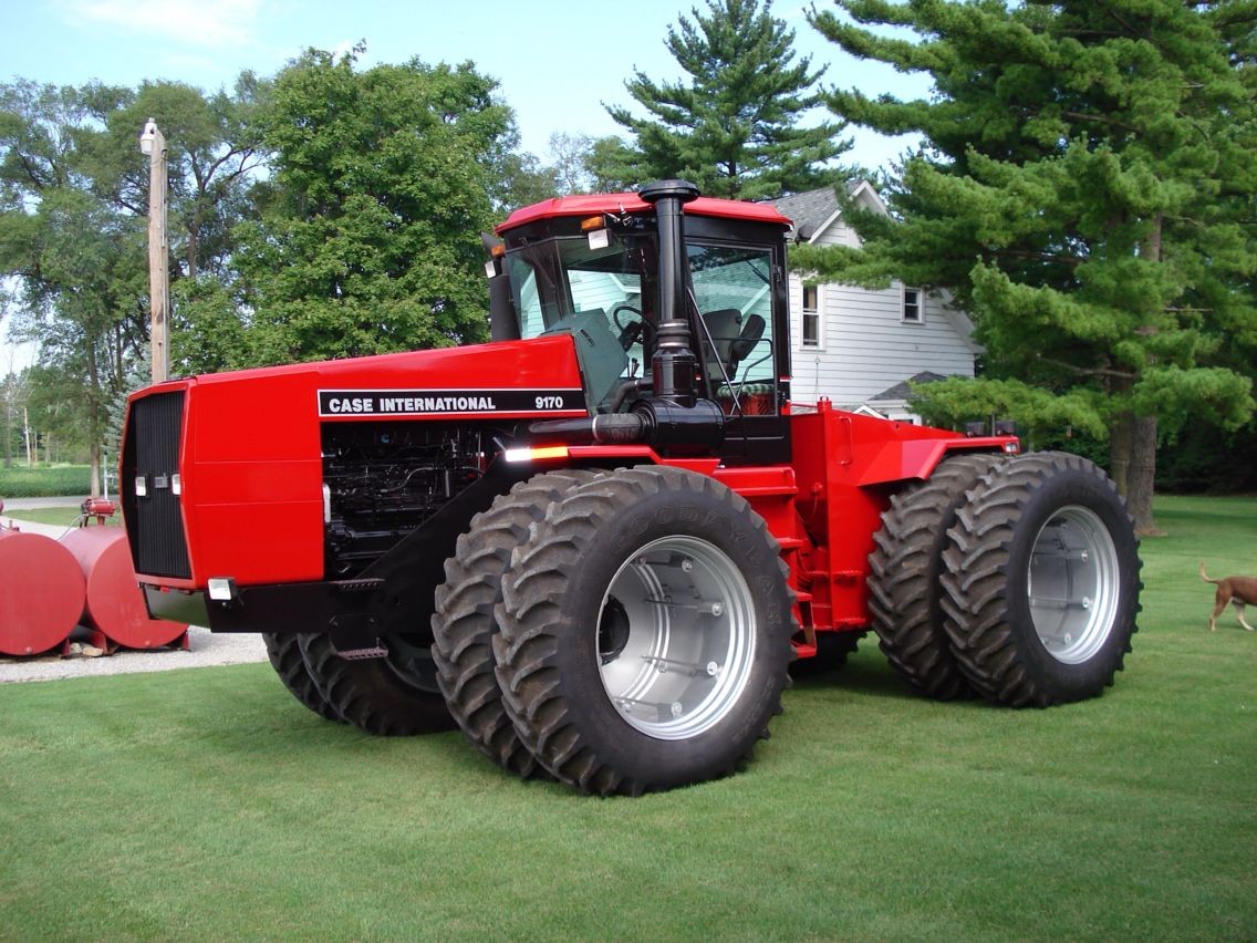 hydraulic malfunctions on a Case IH 9170 tractor