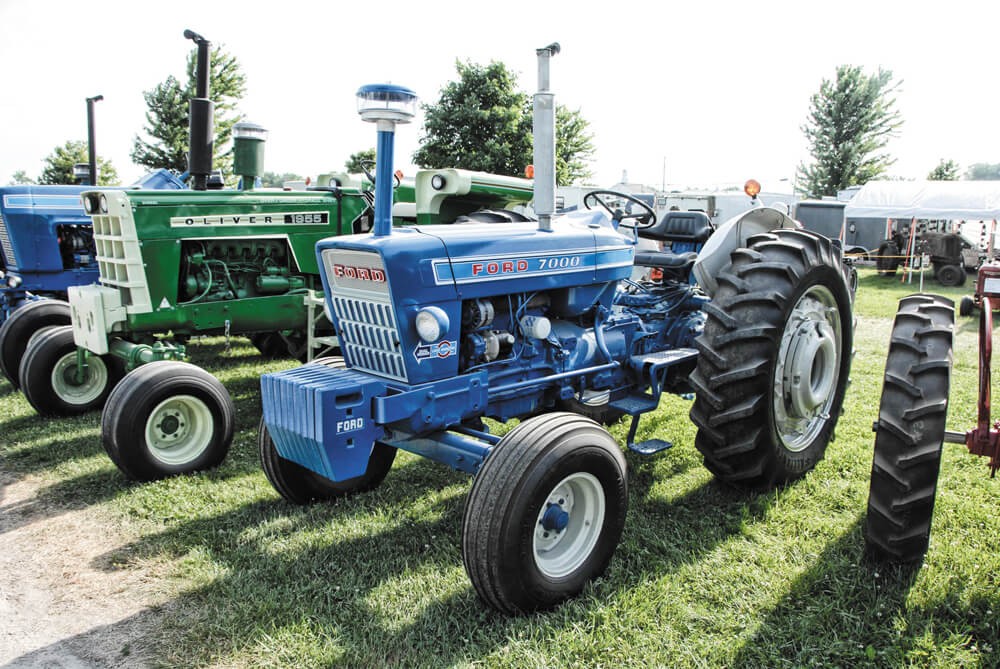 Hydraulic problem in a Ford 7000 Series tractor