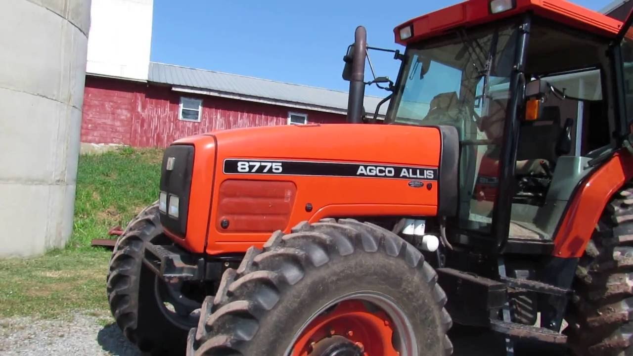 Hydraulic problem on an Agco Allis 8775 tractor