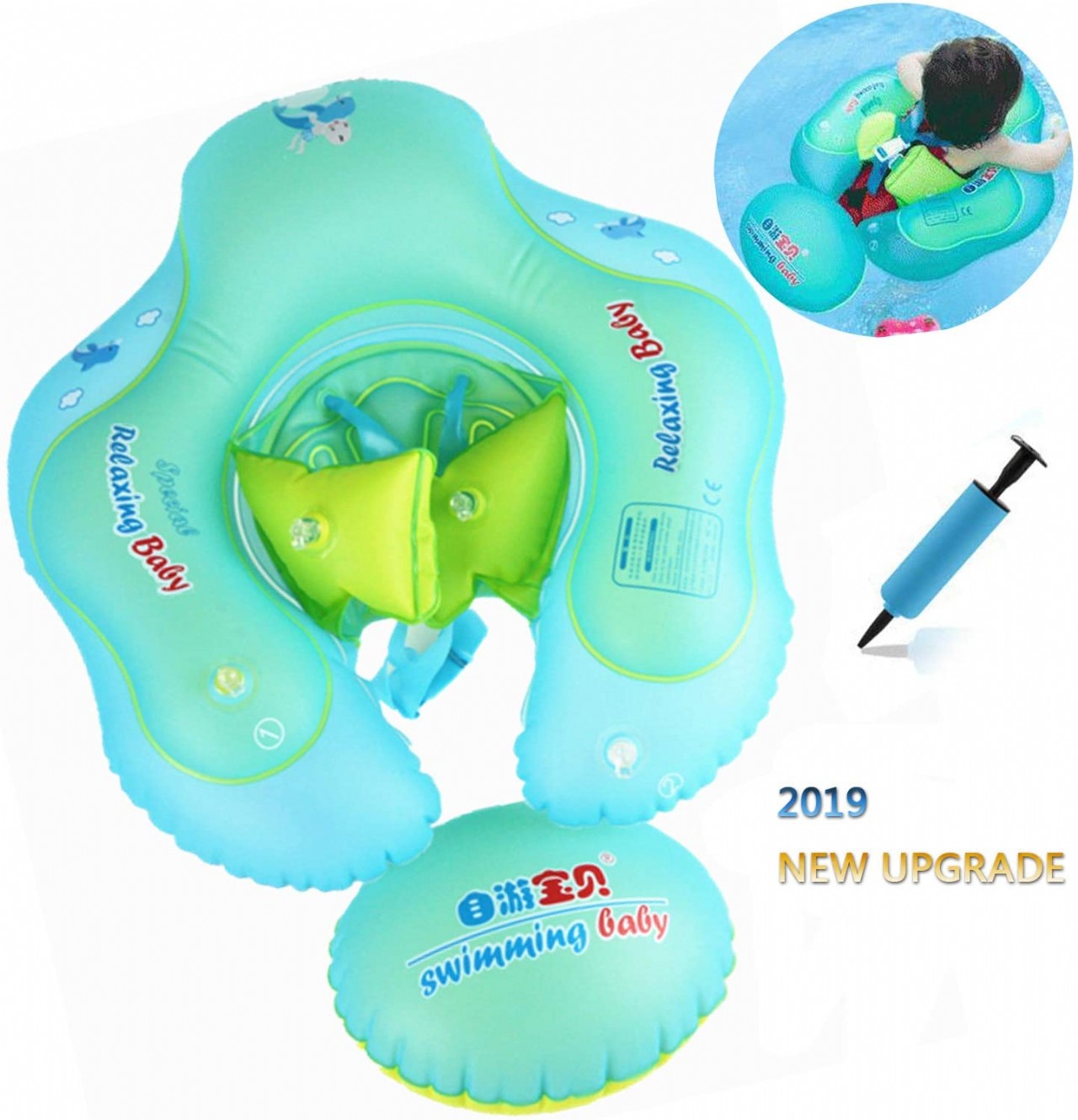baby shark floatie