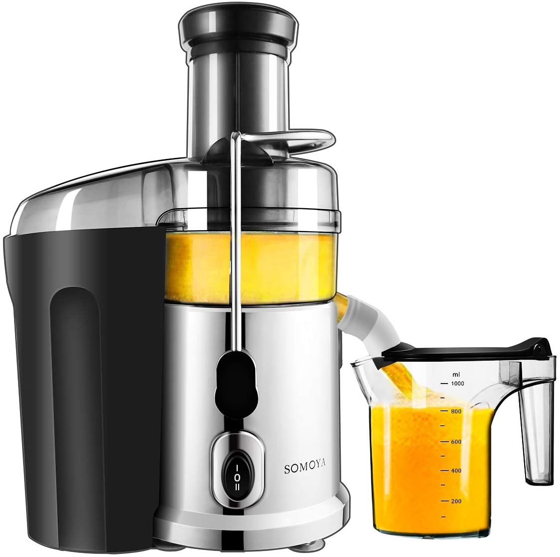 Juice Machine SOMOYA 2020 Juice Extractor 700W High Speed Stainless Steel Centrifugal Juicer Easy Cl