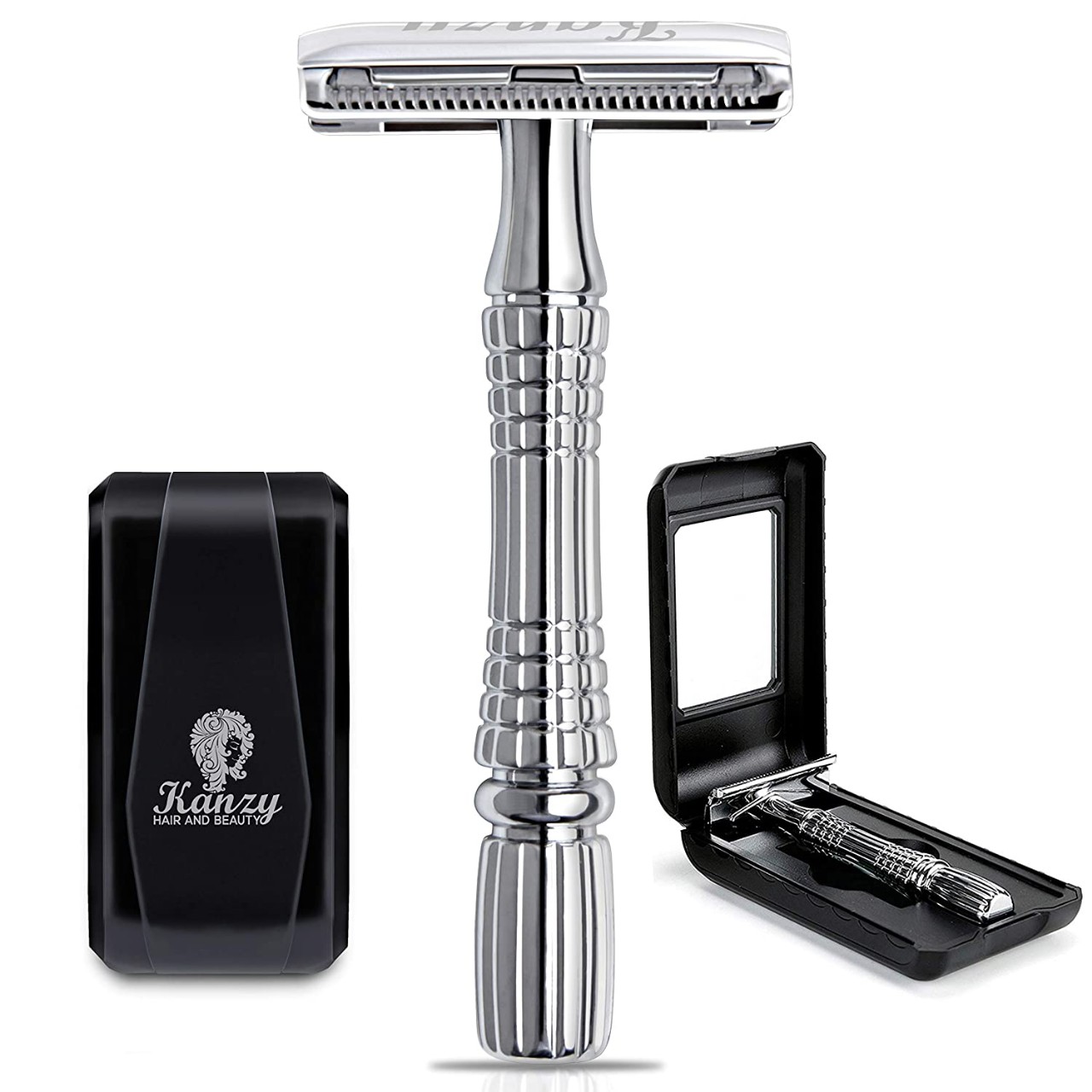 Gillette Fusion5 Men's Razor Handle + 4 Blade Refills Men Shave Hair