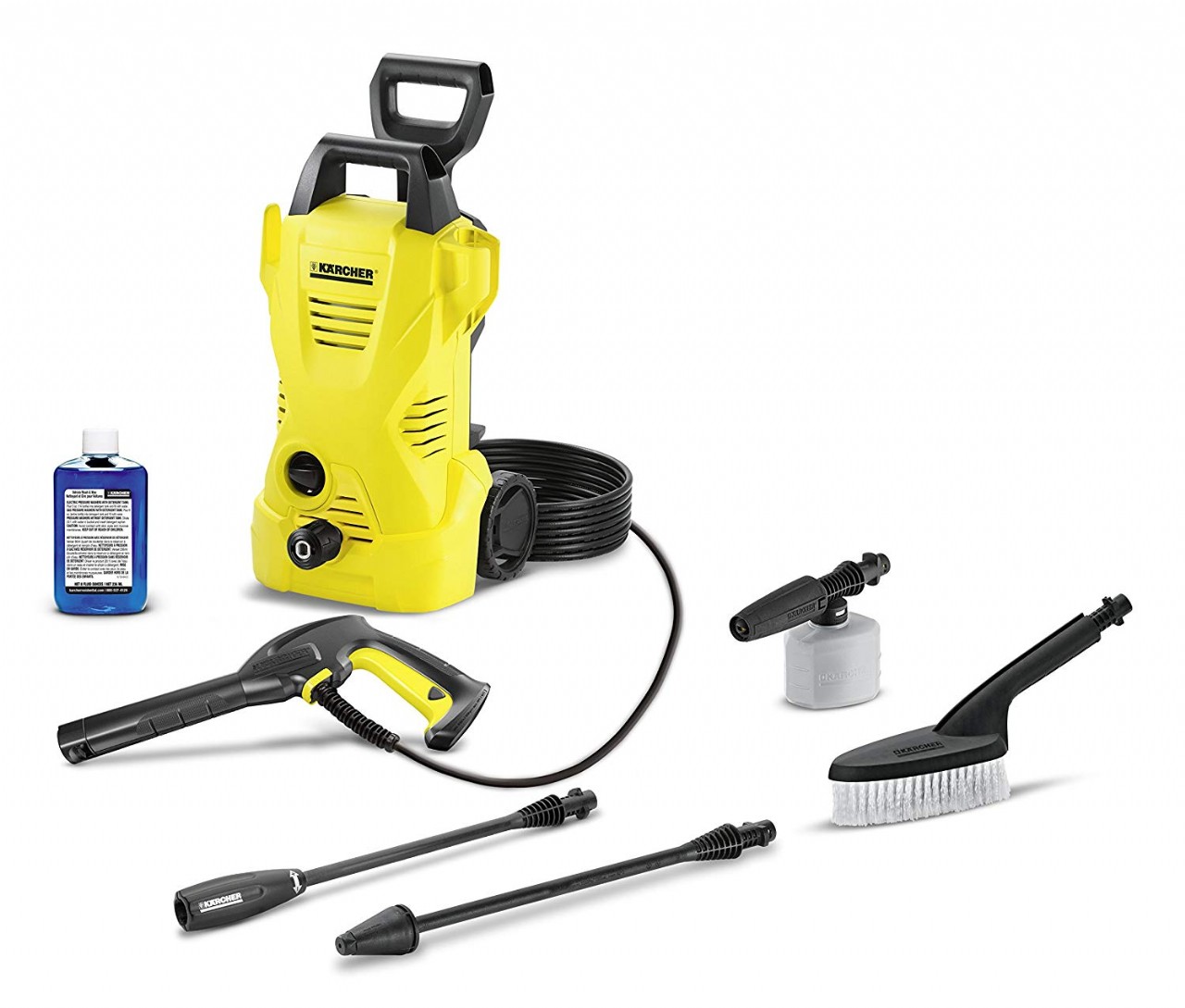 Karcher K2 Car Care Kit Electric Power Pressure Washer, 1600 PSI, 1.25 GPM
