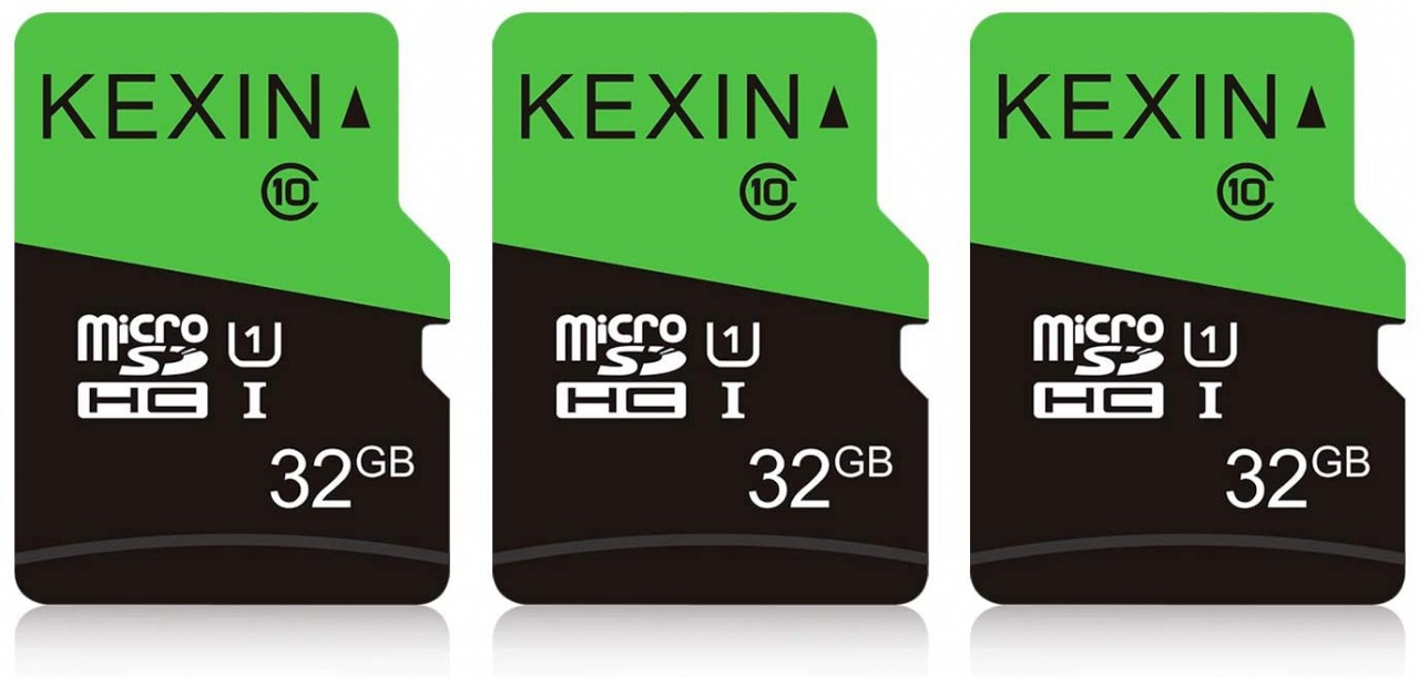 KEXIN 3 Pack 32GB Micro SD Card Memory Card MicroSDHC UHS-I Memory Cards Class 10 High Speed Card