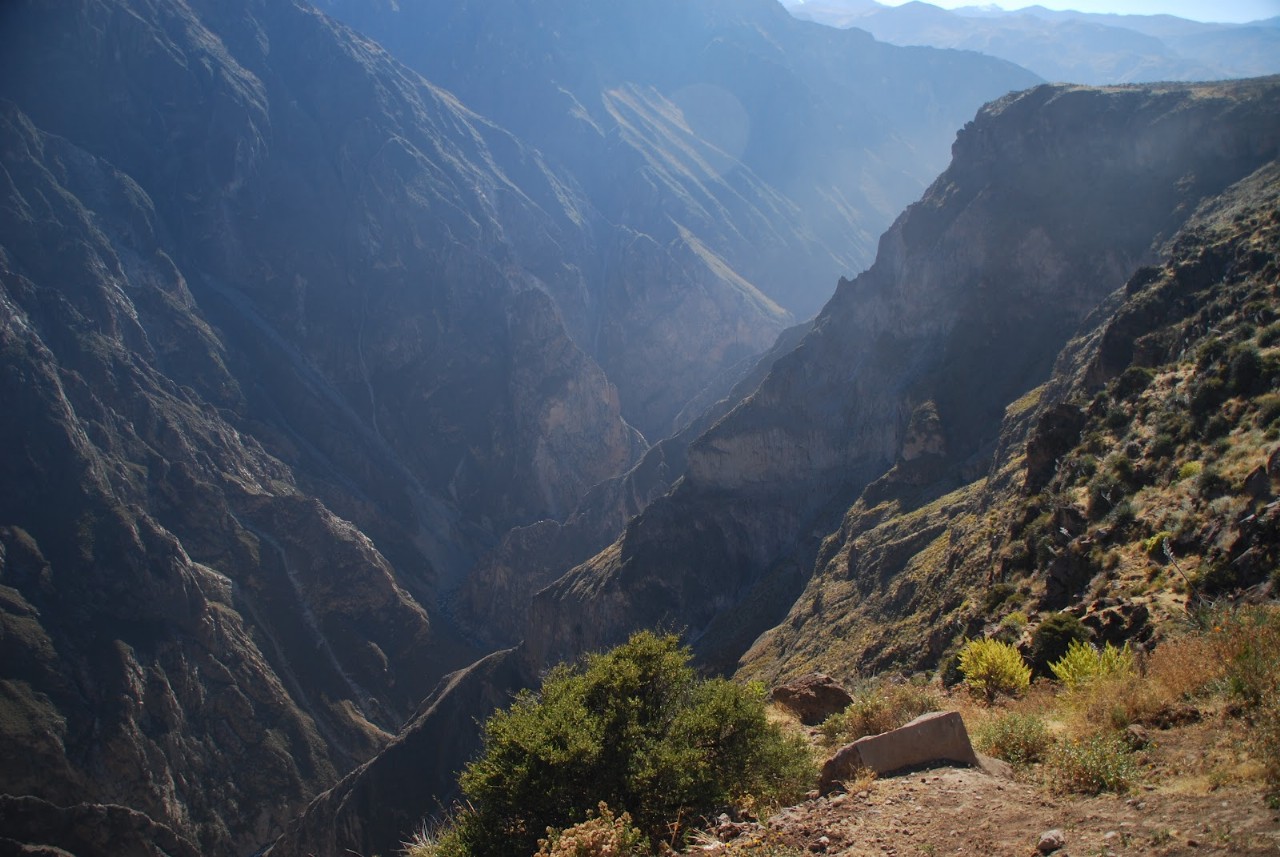 Located in southern Peru, the Colca Canyon
