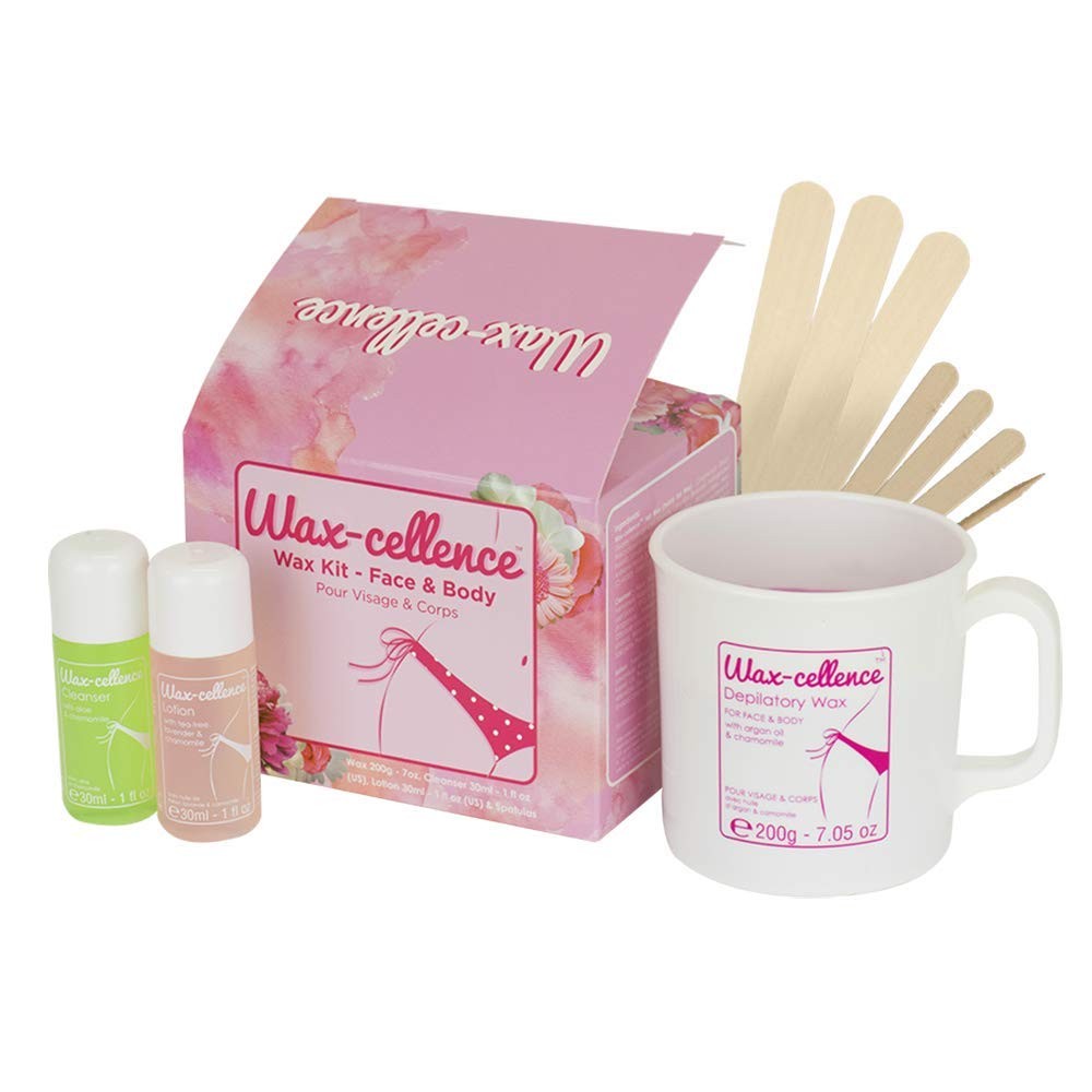Lycon Wax cellence waxing kit for face and body