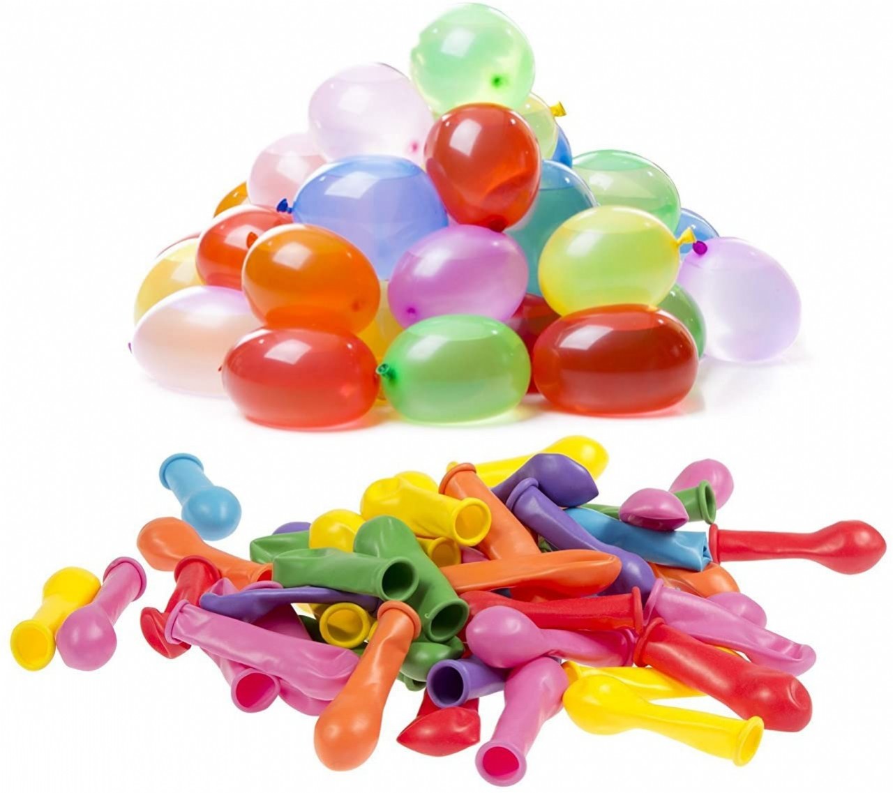 MELIP Water Balloons Quick Refill Kits 500pcs Water Bombs Balloons Bulk Fight Games Sports Summer