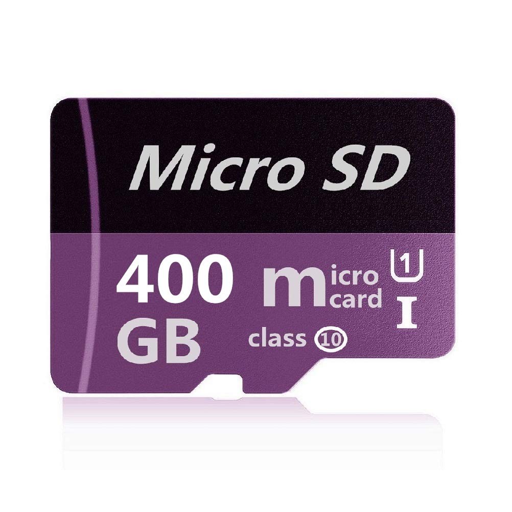 Micro SD Card 400GB High Speed Class 10 Micro SD SDXC Card with Adapter
