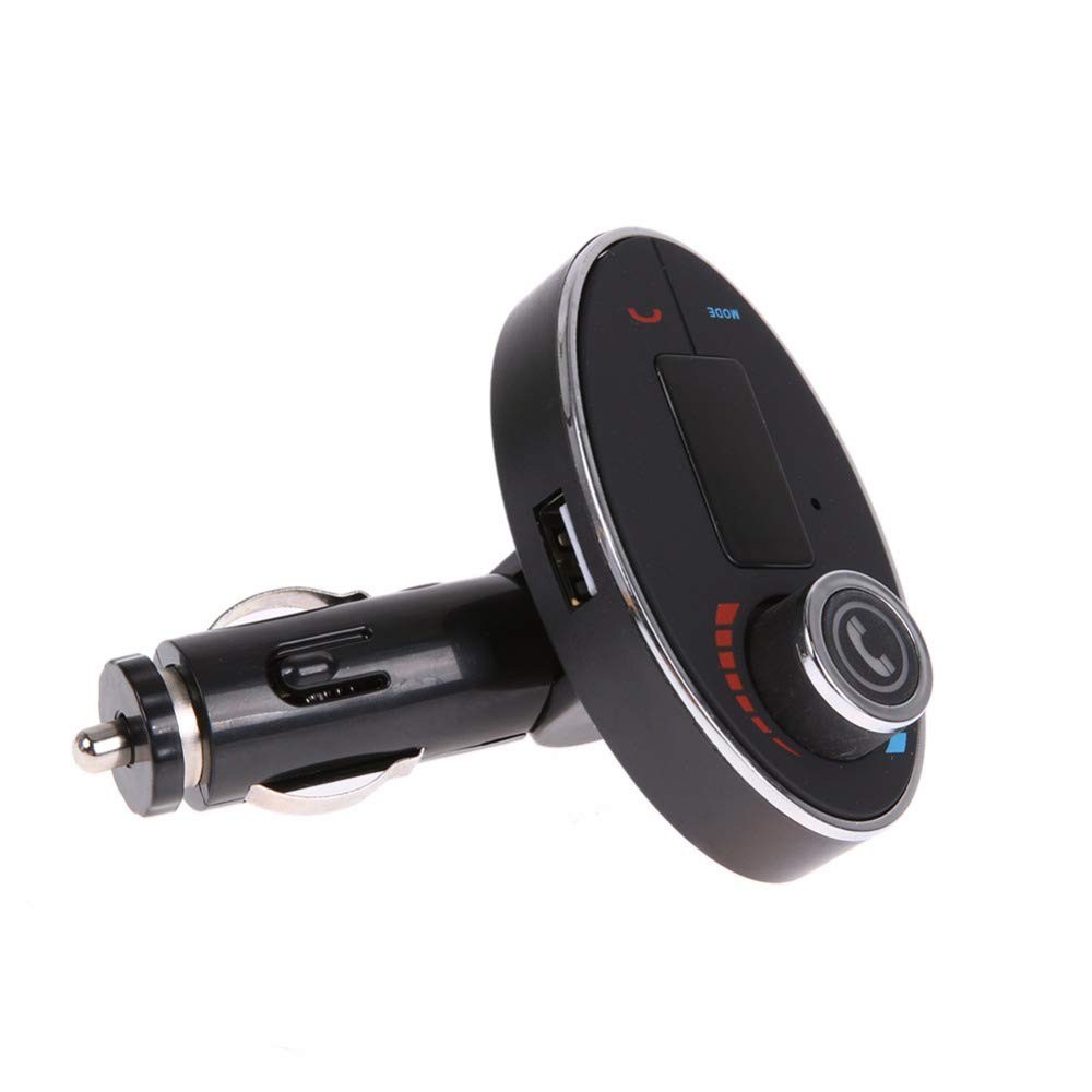 Multi-functional Bluetooth Car Kit Wireless FM Transmitter Blue LCD Car MP3 Player Audio Music Playe