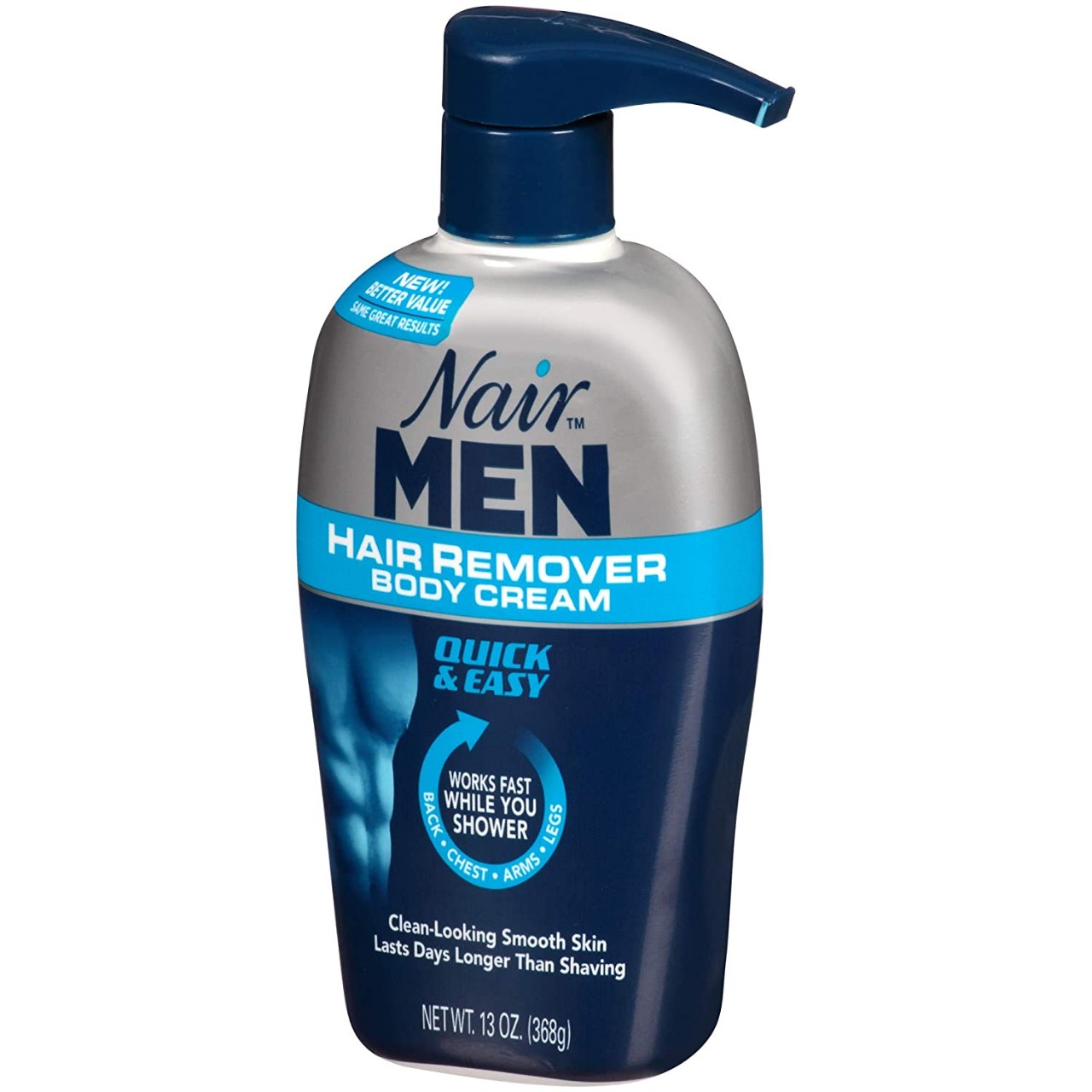 Nair Hair Remover for Men Hair Remover Body Cream, 13 oz