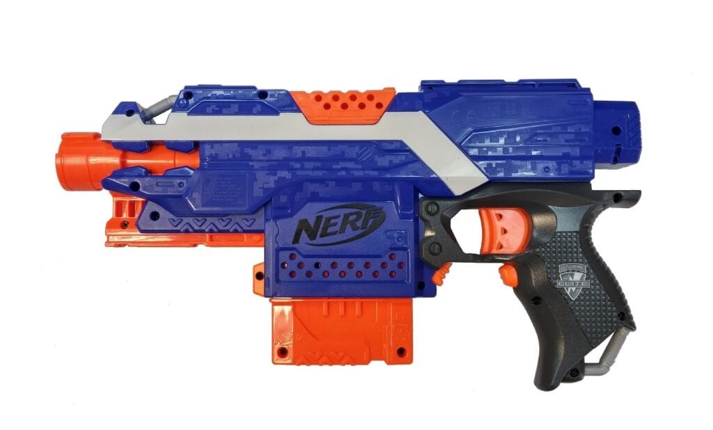 Nerf guns and blasters