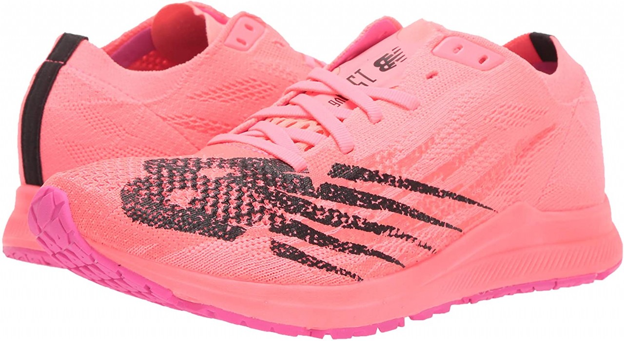New Balance Women's Running Pink Shoe Synthetic Rubber sole