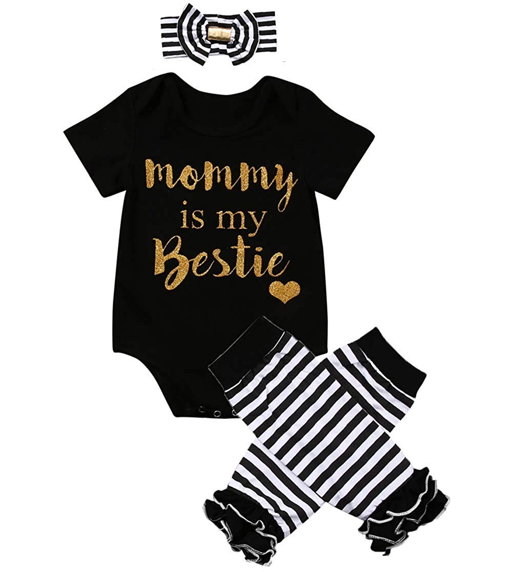 Daddy baby girl clothes Newborn Baby Girls Outfits Daddy's Girl White