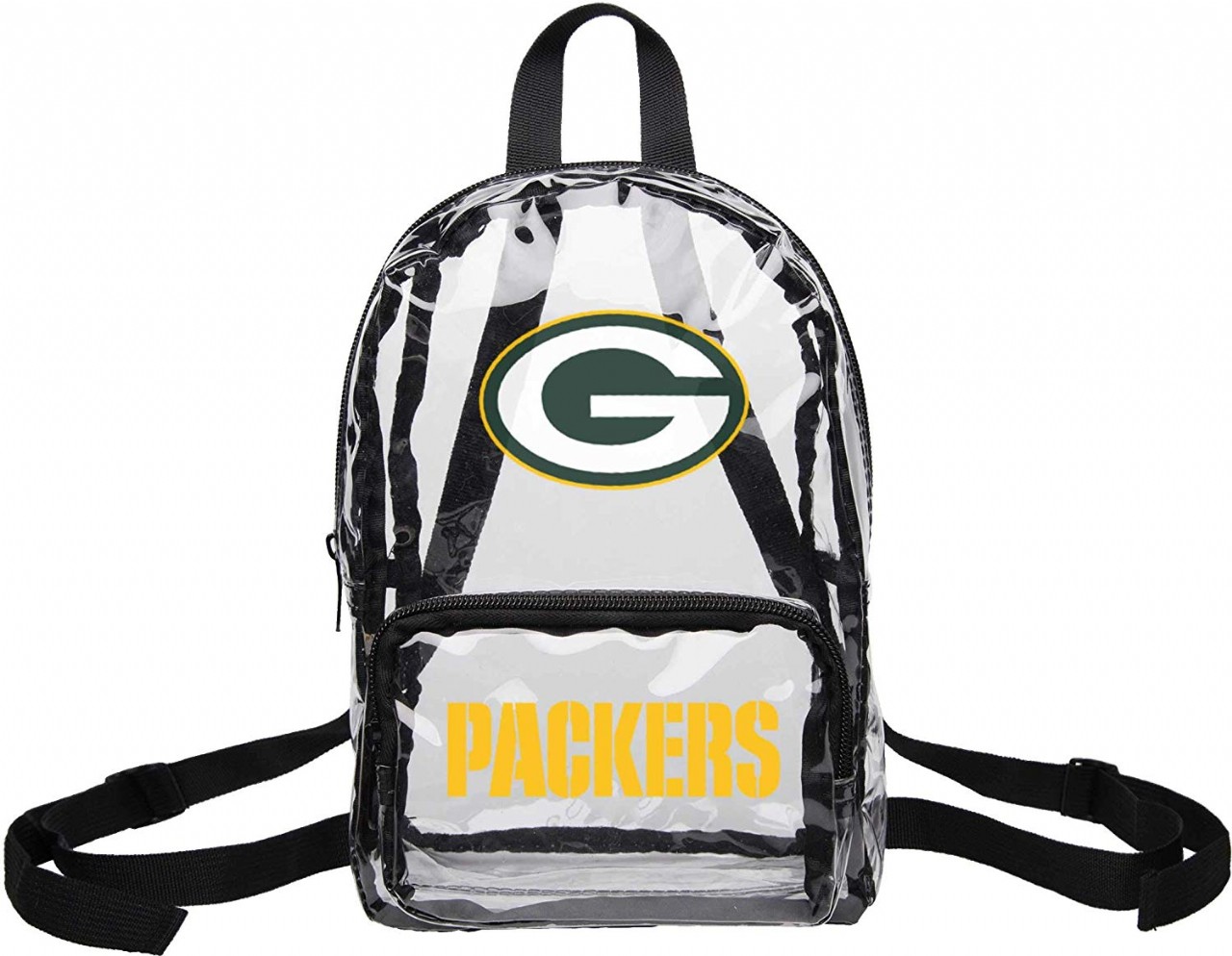 NFL Clear Mini Backpack Green Bay Packers