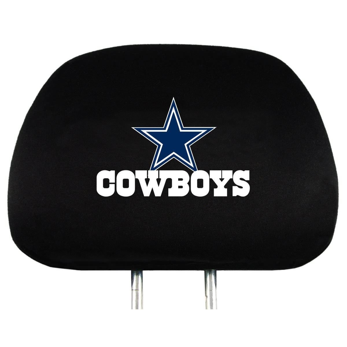 NFL Dallas Cowboys Auto Headrest Covers Set of Two