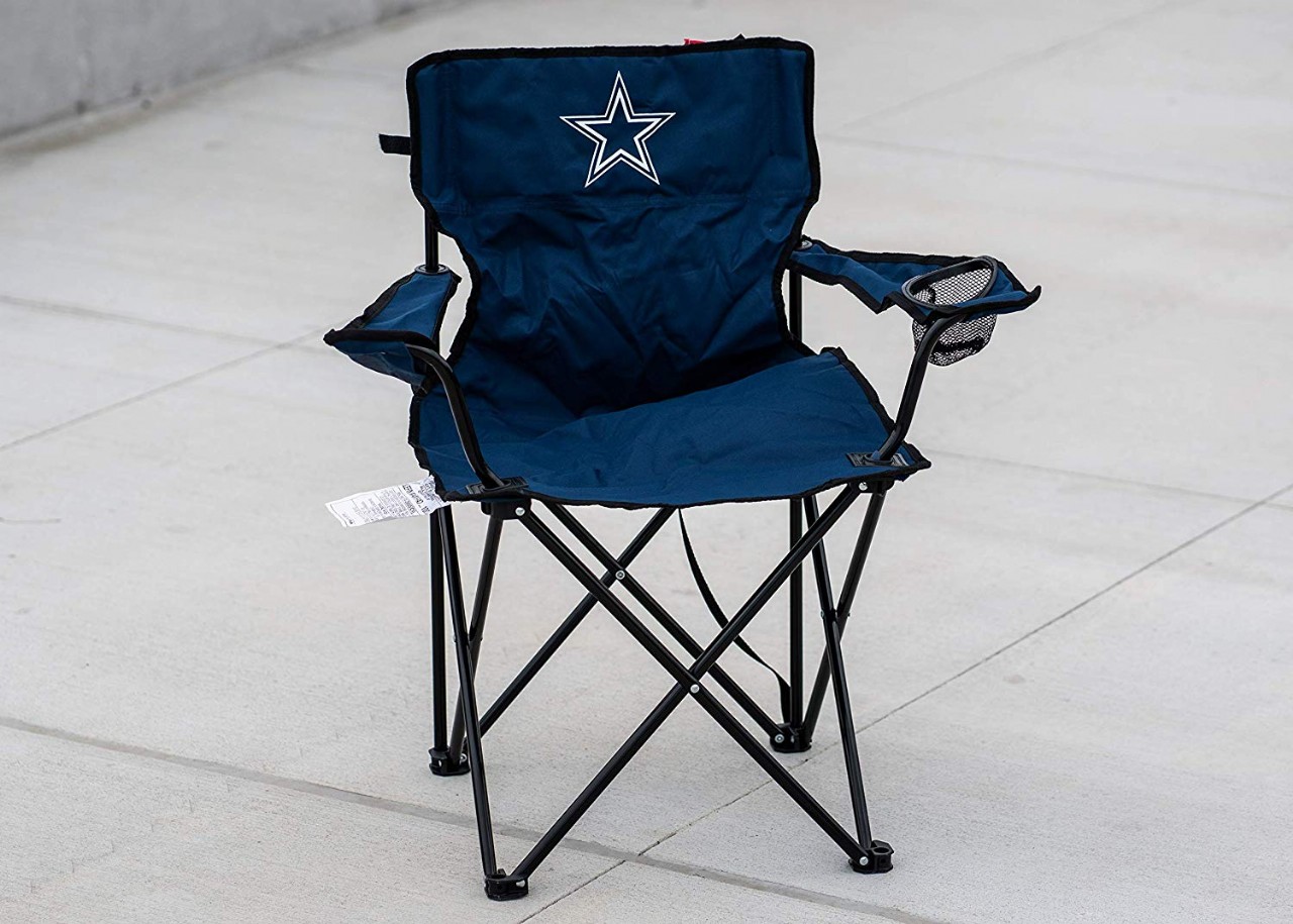 NFL Gameday Elite Lightweight Folding Tailgating Chair, with Carrying