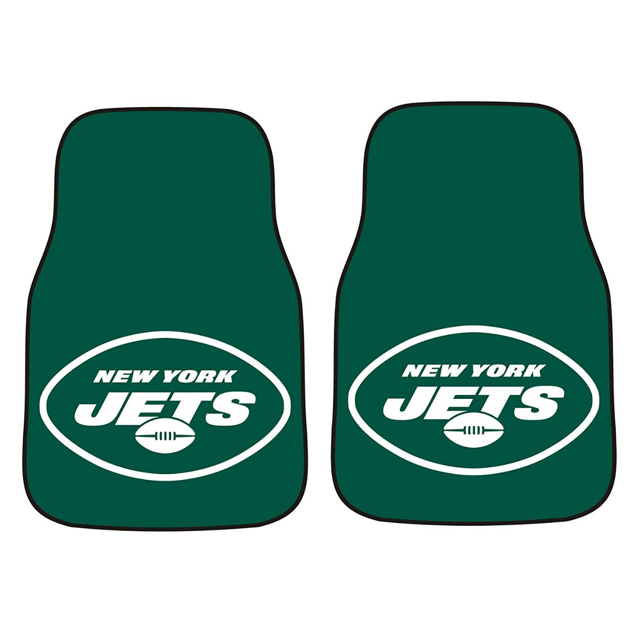 NFL New York Jets Nylon Face Carpet Car Mat