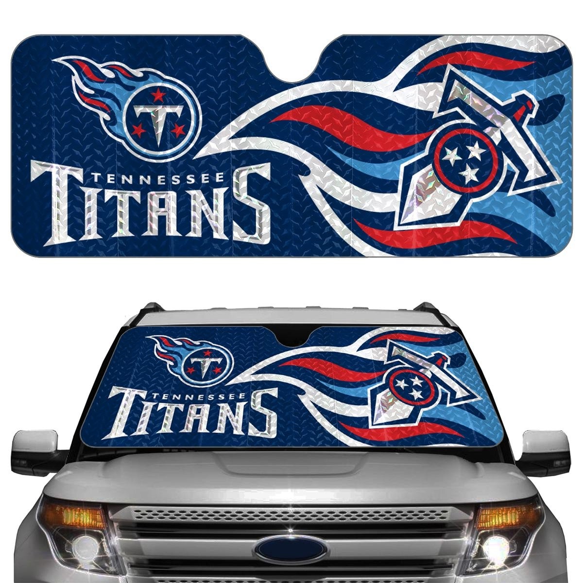 NFL Tennessee Titans Auto Sun Shade