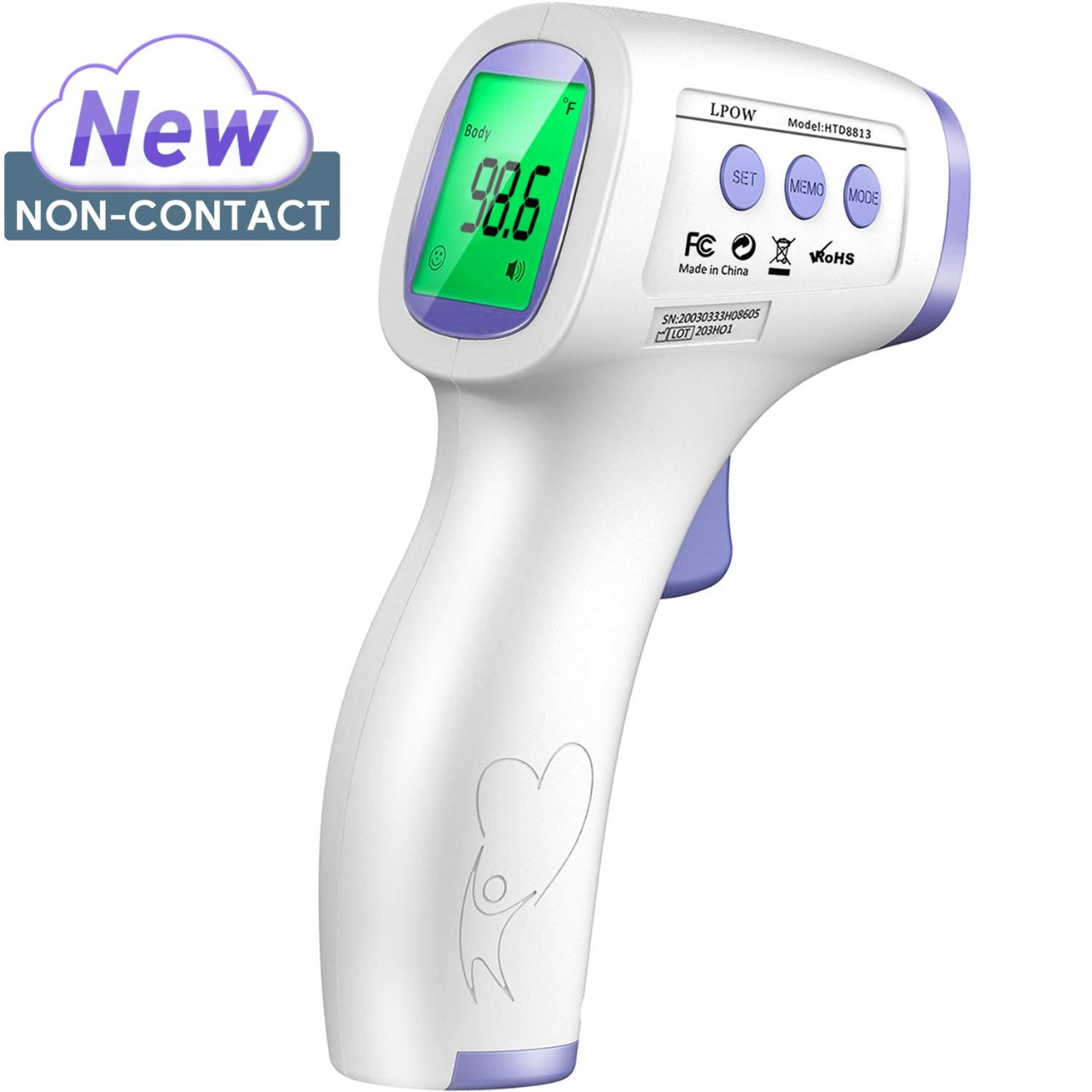 Non Contact Forehead Digital Thermometer for Adults Kids and Baby, Medical Baby Thermometers