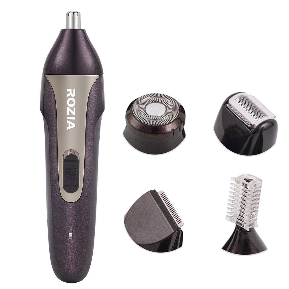 Nose Hair Trimmer 5 In 1 for Men and Women, Ear Hair Trimmer Beard Trimmer and Painless Body Shaver