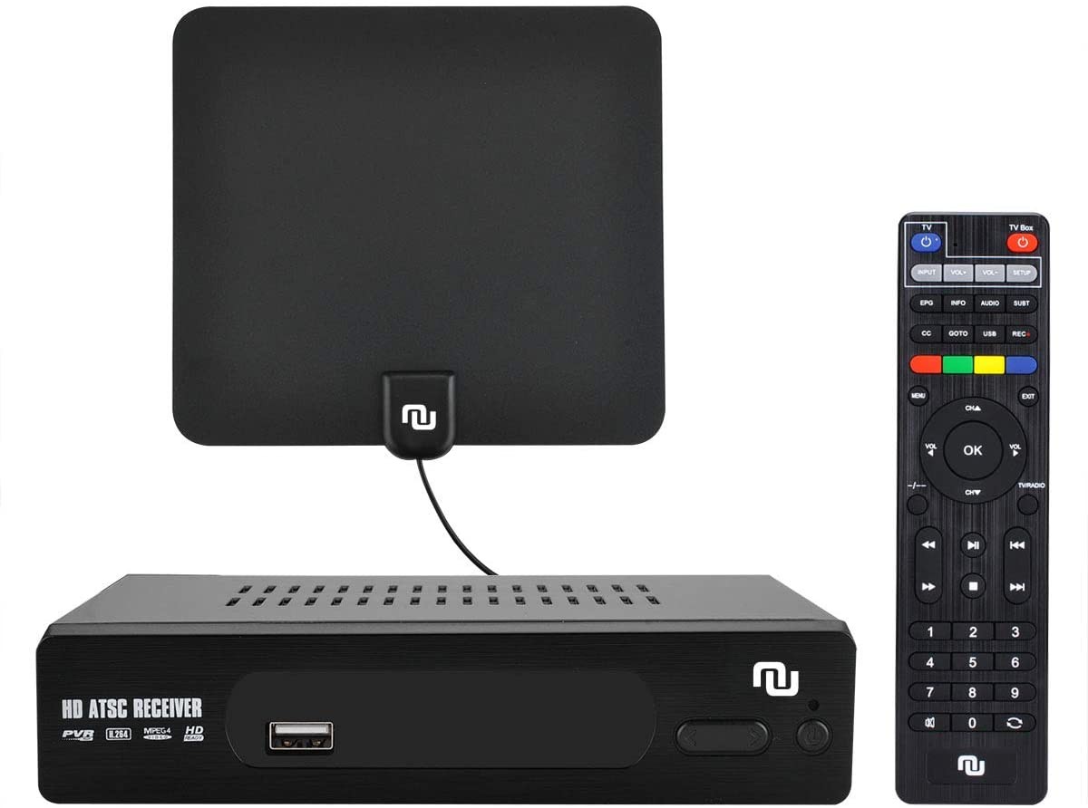 Aluratek Digital TV Converter Box with Digital Video Recorder