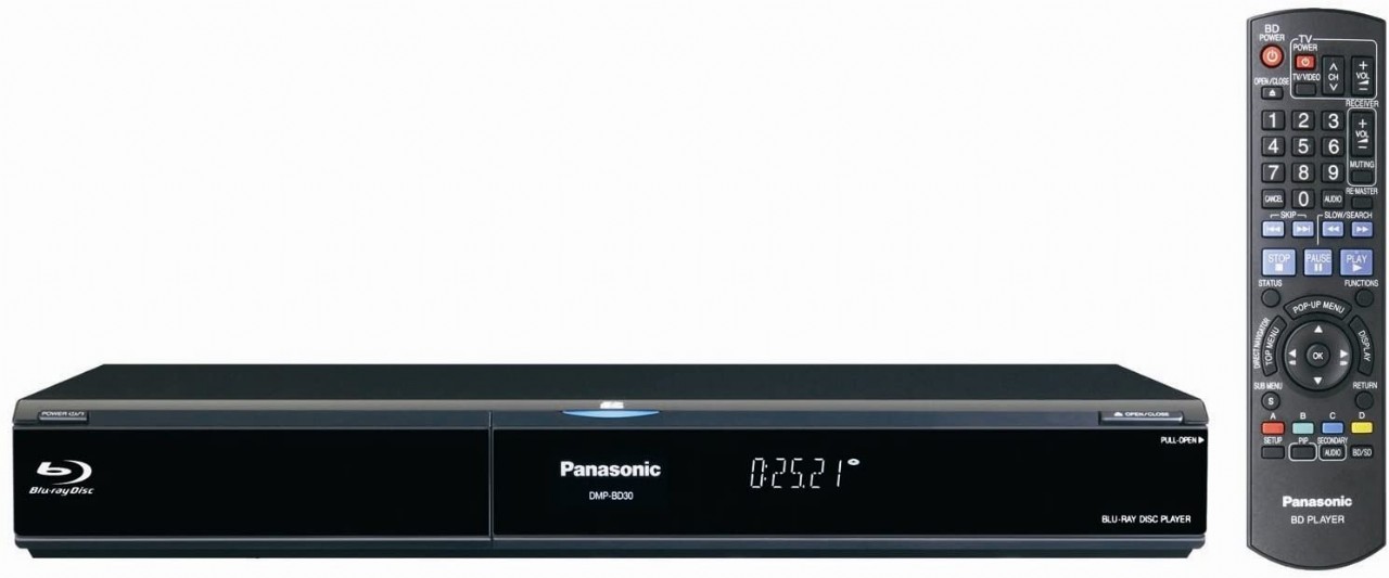 Panasonic dmp-bd10ak 1080P Blu-ray Disc Player, Negro), DMP-BD30K