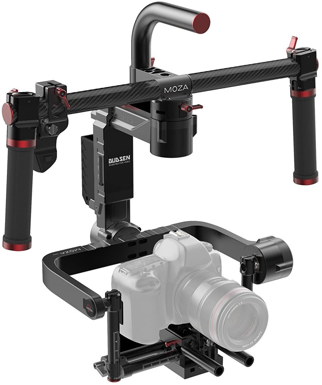 Premium Kit 3-Axis Motorized Handheld Gimbal Brushless Stabilizer Support Max.Payload 11lb/5kg