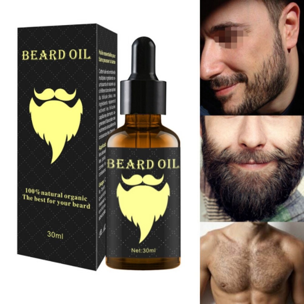 Professional Men Beard Growth Enhancer Oil Facial Nutrition Mustache Grow Beard Shaping Tool Beard