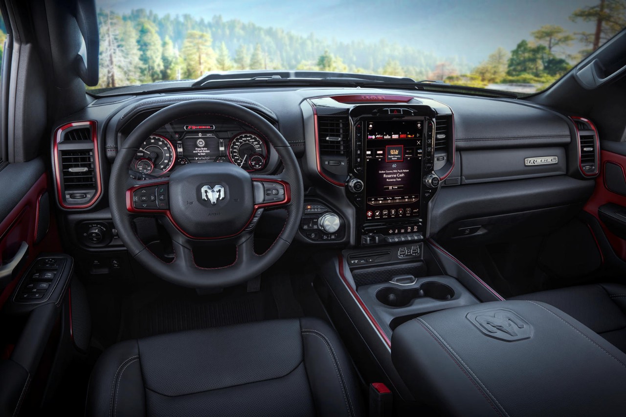ram 1500 interior