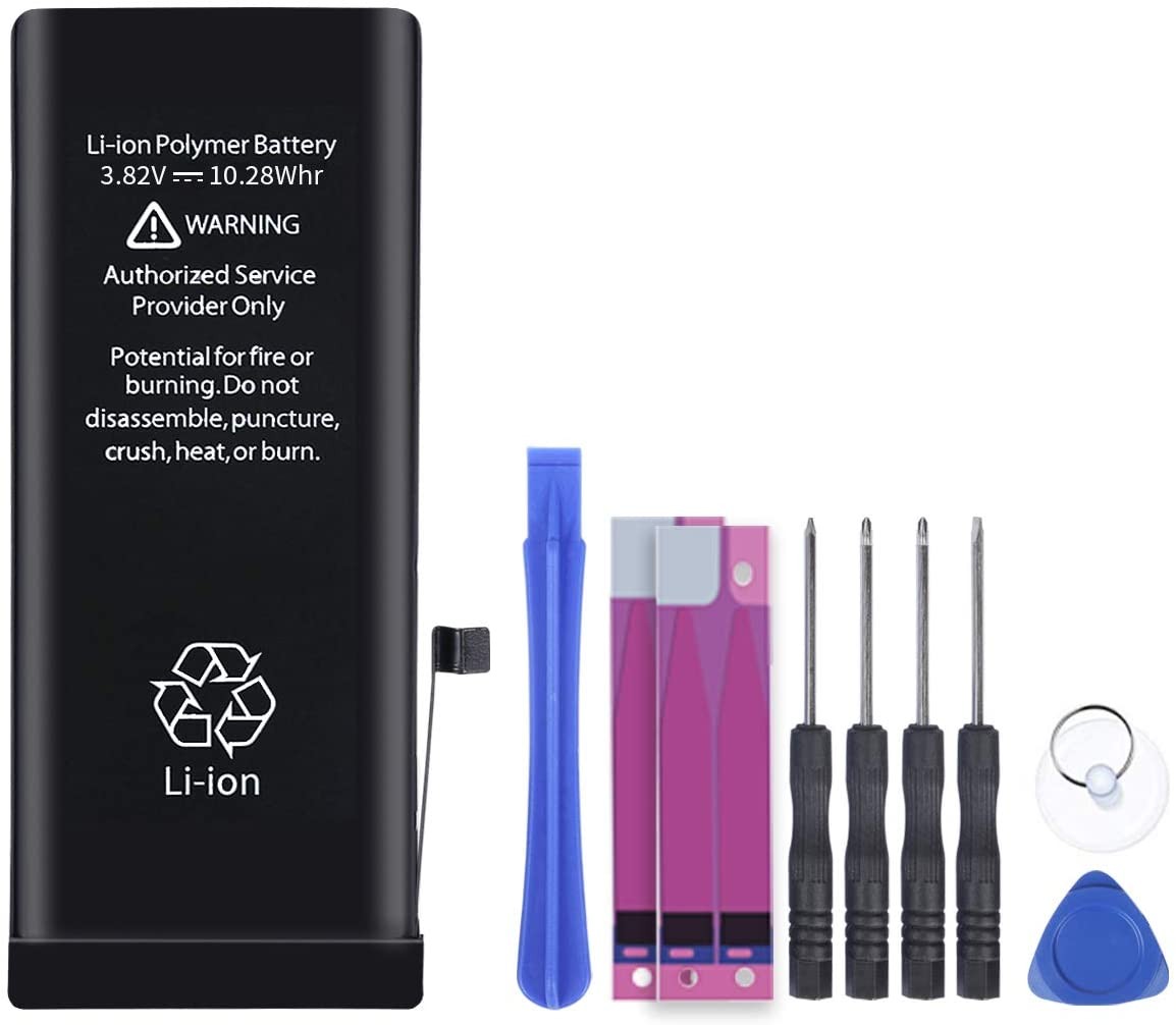 Replacement Battery for iPhone 8 Plus High Capacity 2691mAh Li-Polymer Rechargeable Battery