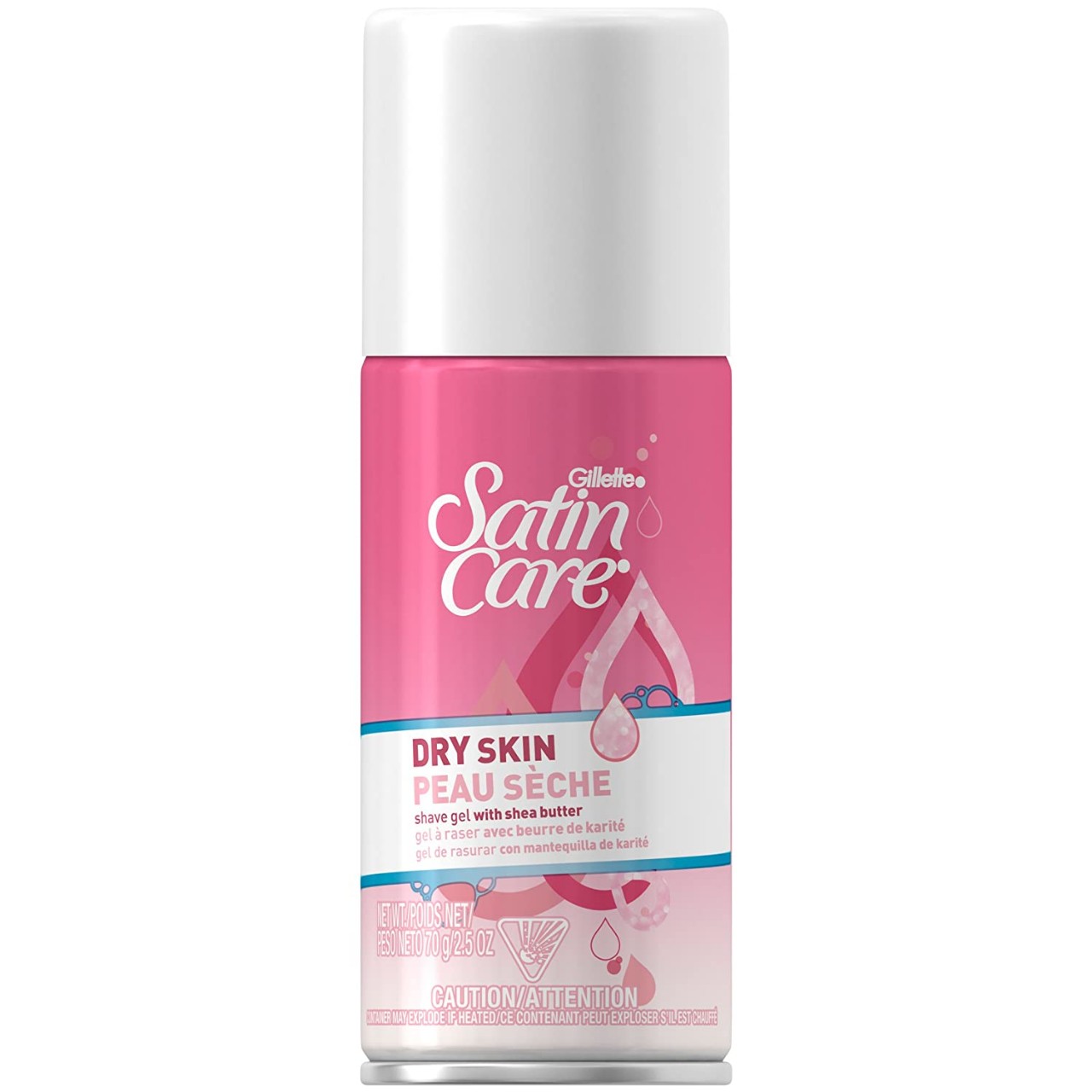 Satin care shave Gel with Shea Butter 2.5 oz