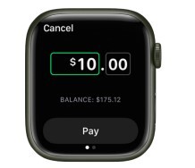 Send a payment from Apple Watch